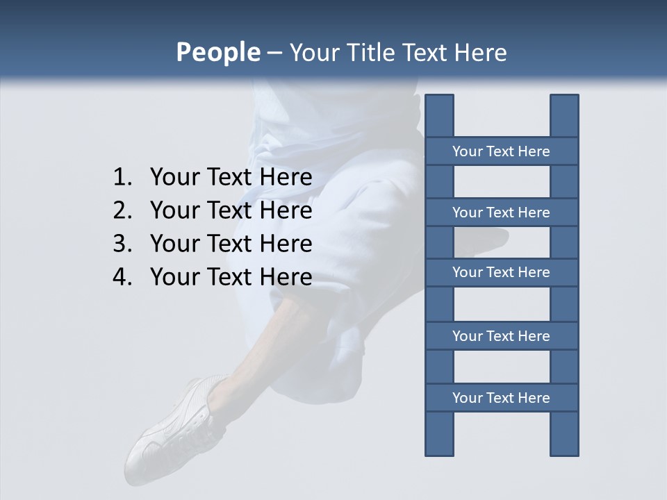 Casual Performer Fashion PowerPoint Template