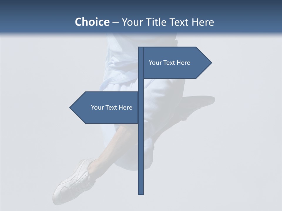 Casual Performer Fashion PowerPoint Template