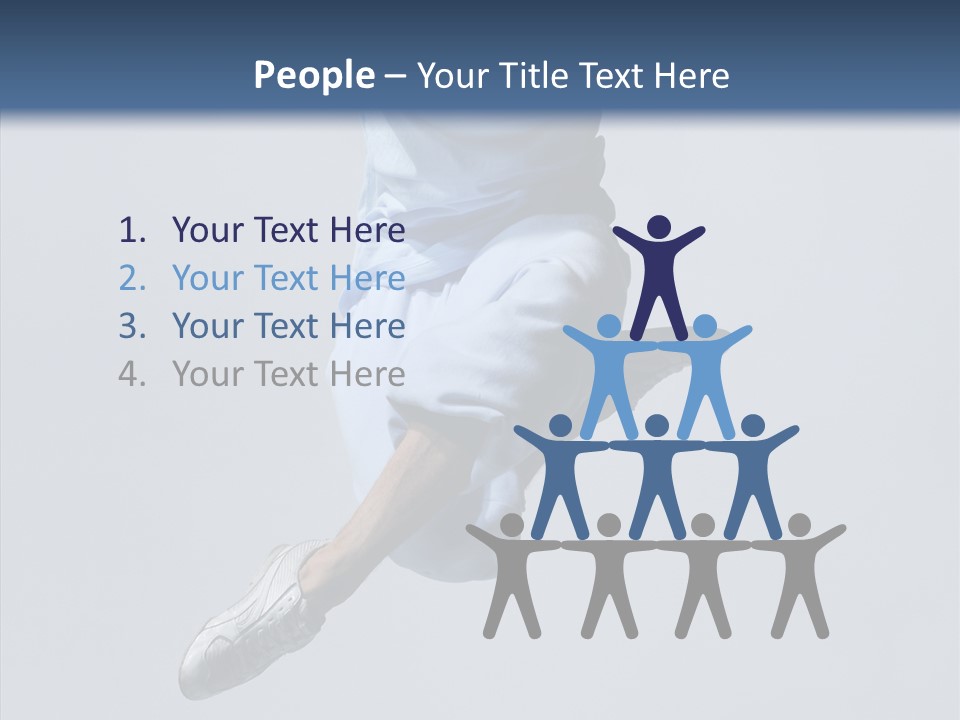 Casual Performer Fashion PowerPoint Template