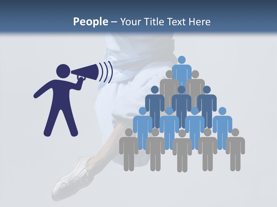 Casual Performer Fashion PowerPoint Template