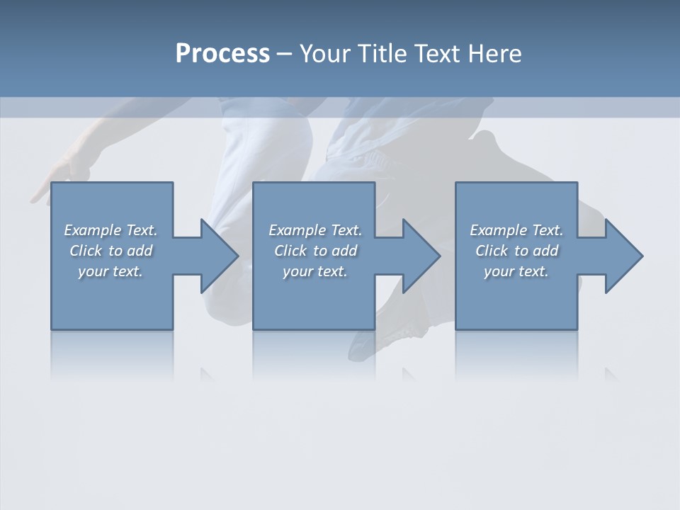 Elegance Male Pose PowerPoint Template