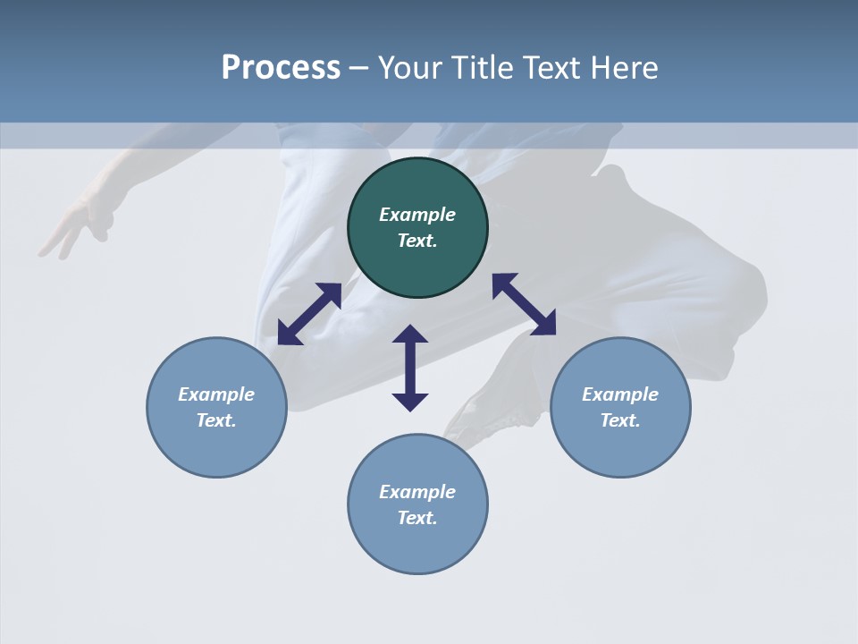 Elegance Male Pose PowerPoint Template