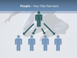Elegance Male Pose PowerPoint Template