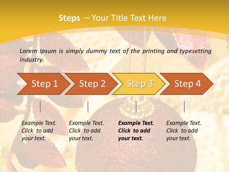 Tradition Year Branch PowerPoint Template