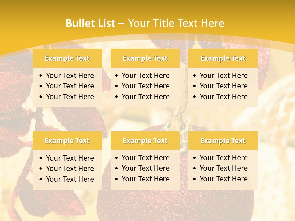 Tradition Year Branch PowerPoint Template