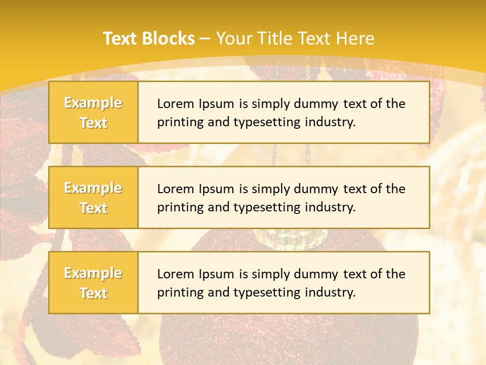 Tradition Year Branch PowerPoint Template