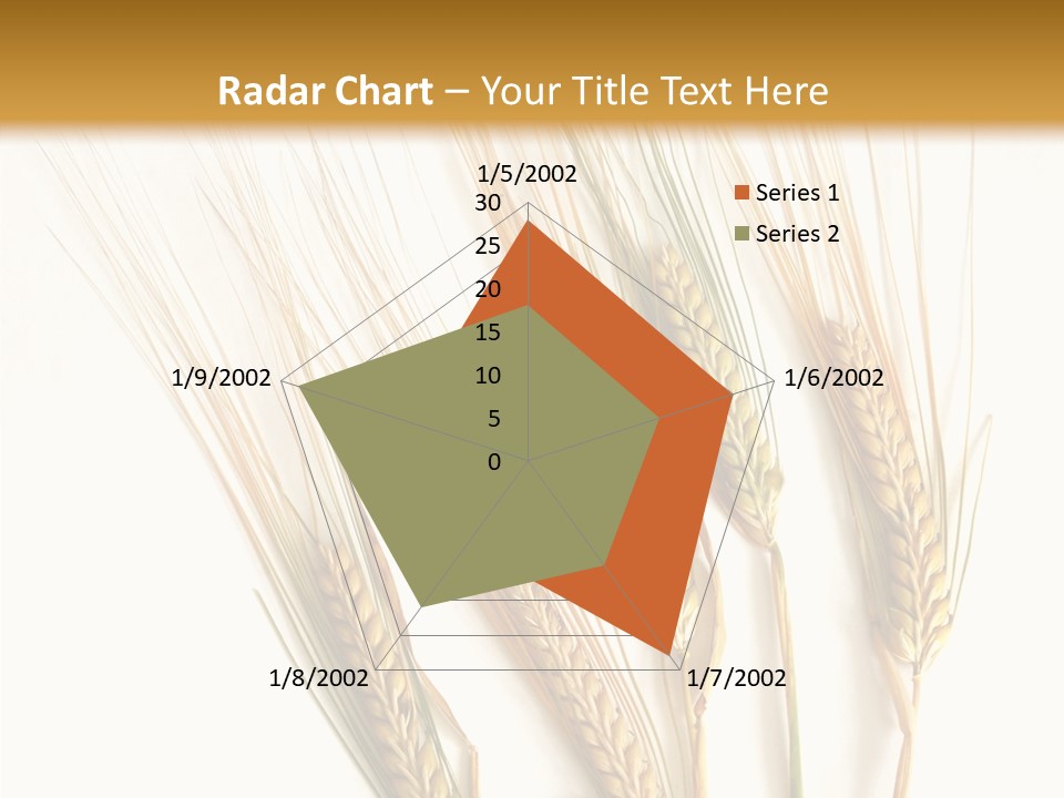 Food Stems White PowerPoint Template