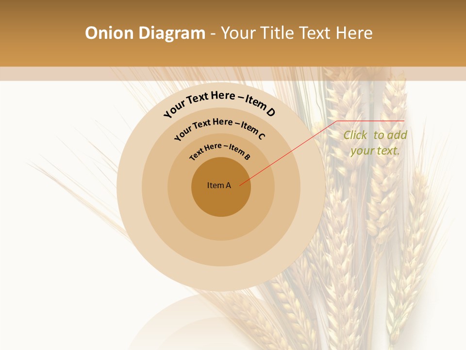Closeup Dry Agricultural PowerPoint Template