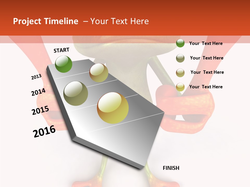 Amphibian Nature Jump PowerPoint Template
