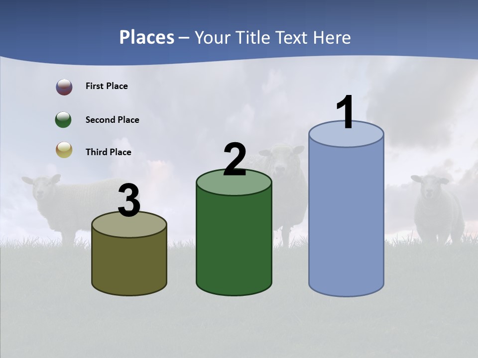 Curious Babe Grass PowerPoint Template