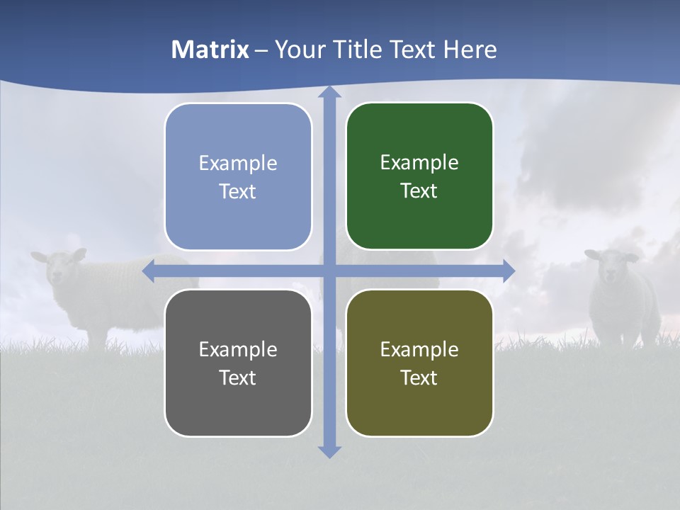 Curious Babe Grass PowerPoint Template