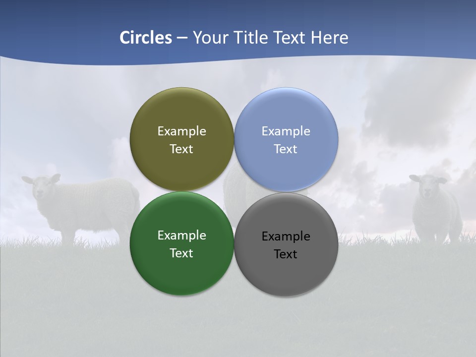 Curious Babe Grass PowerPoint Template