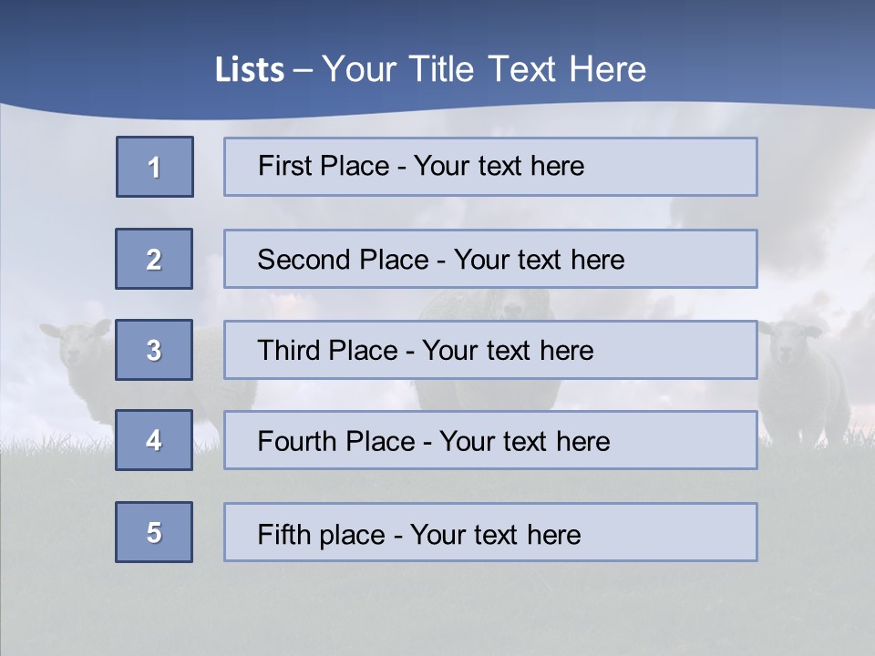 Curious Babe Grass PowerPoint Template