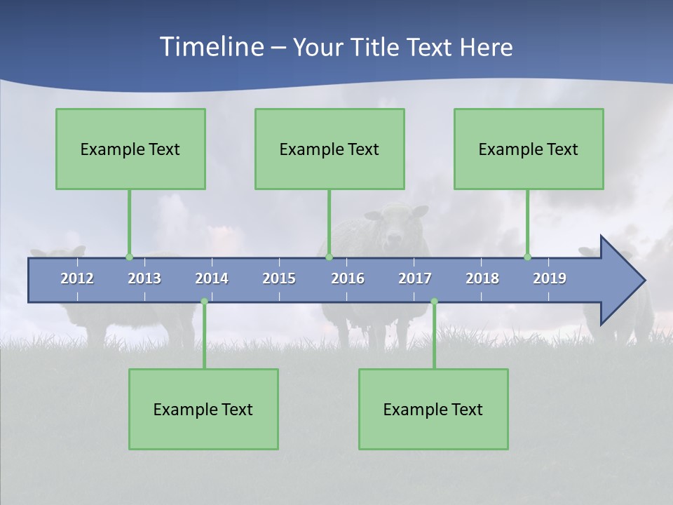 Curious Babe Grass PowerPoint Template