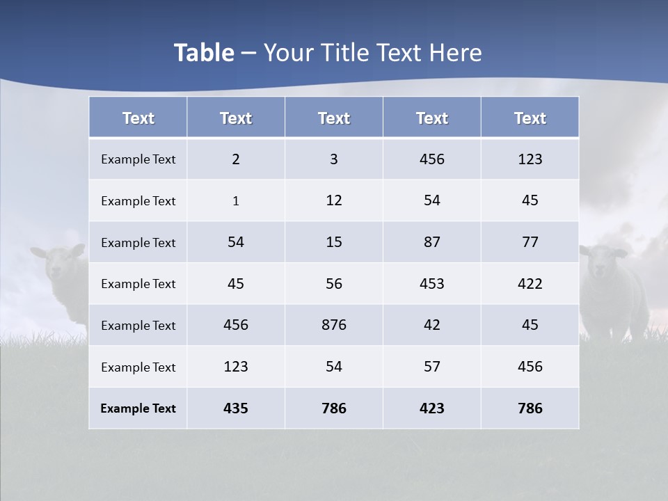 Curious Babe Grass PowerPoint Template