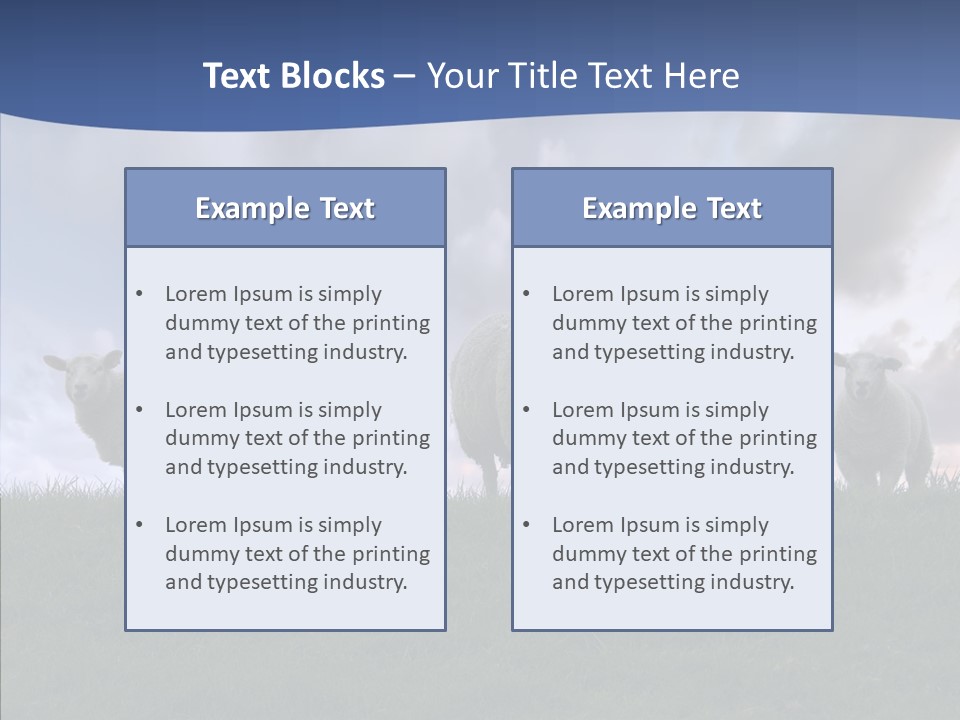 Curious Babe Grass PowerPoint Template