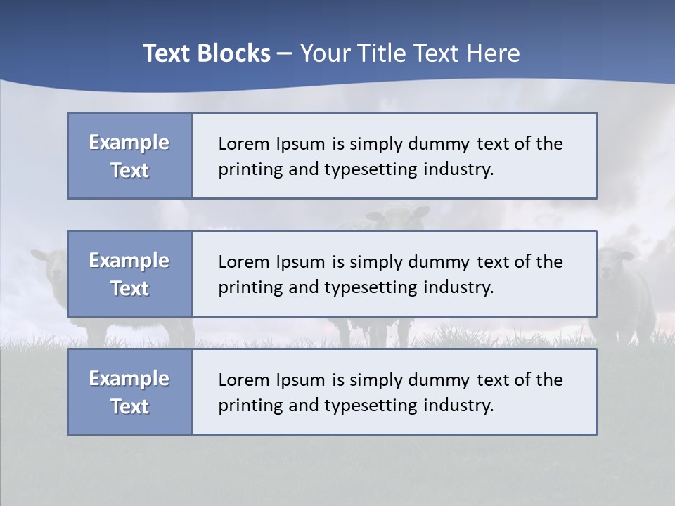 Curious Babe Grass PowerPoint Template