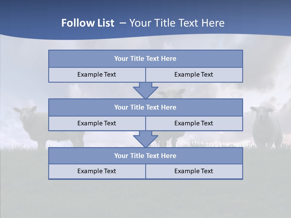 Curious Babe Grass PowerPoint Template