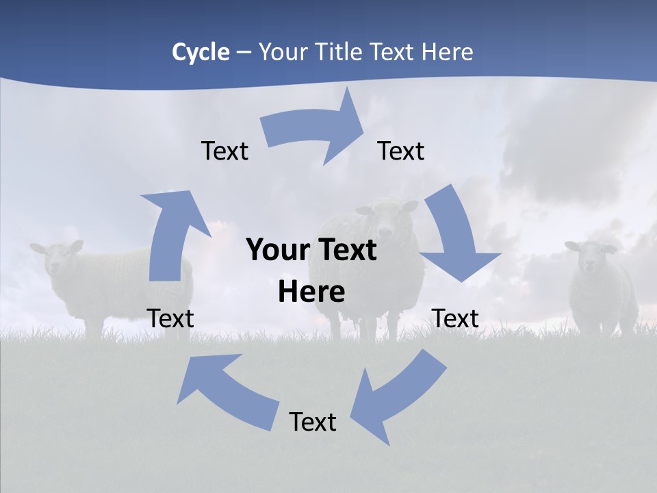 Curious Babe Grass PowerPoint Template