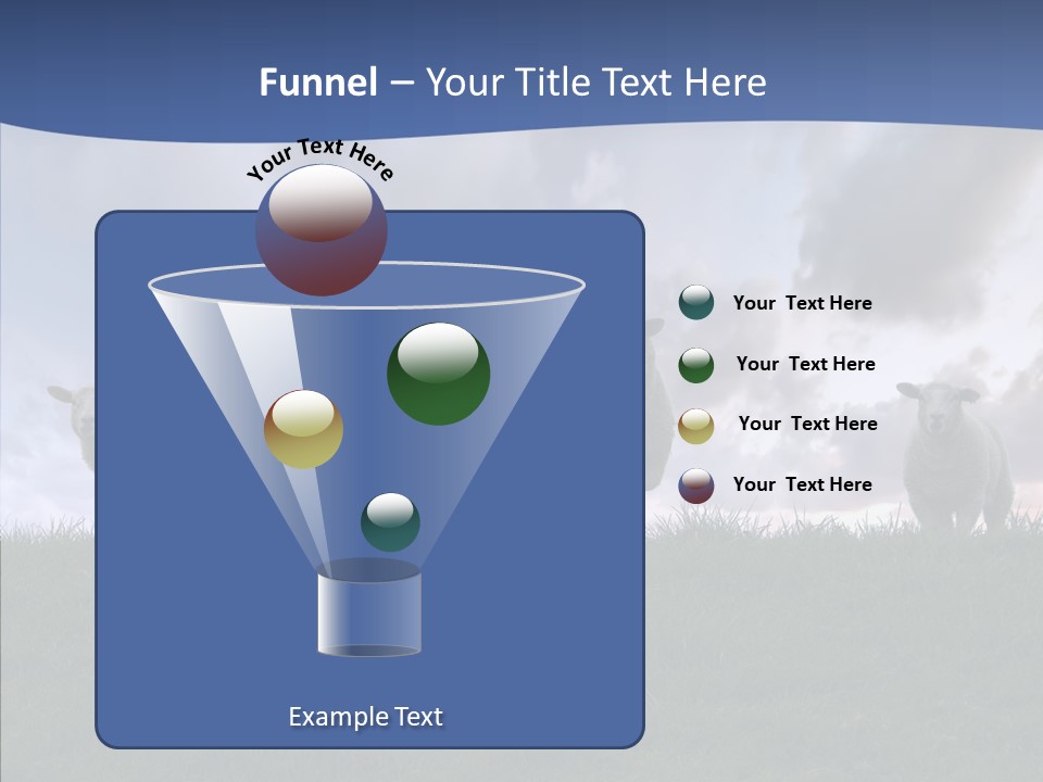 Curious Babe Grass PowerPoint Template