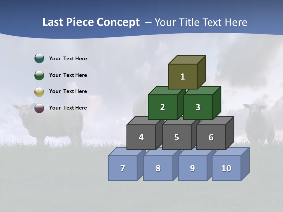 Curious Babe Grass PowerPoint Template