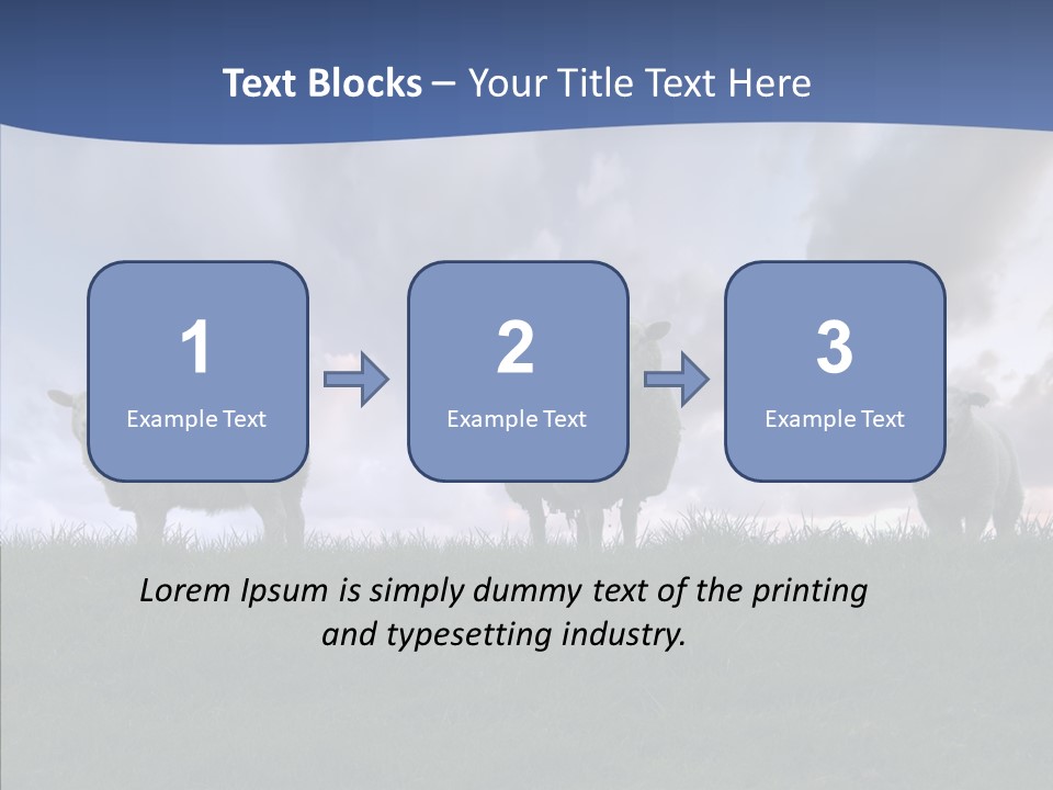 Curious Babe Grass PowerPoint Template