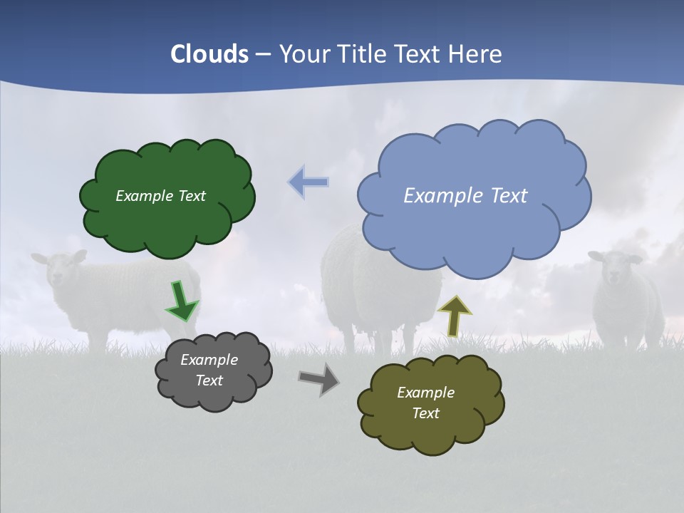 Curious Babe Grass PowerPoint Template