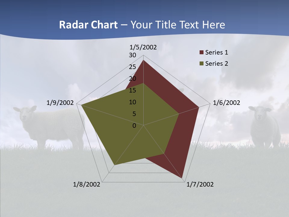 Curious Babe Grass PowerPoint Template