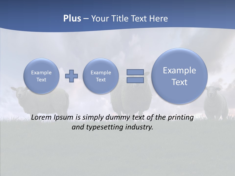 Curious Babe Grass PowerPoint Template