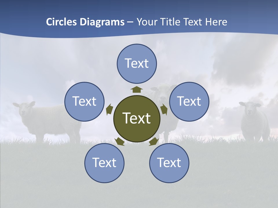 Curious Babe Grass PowerPoint Template