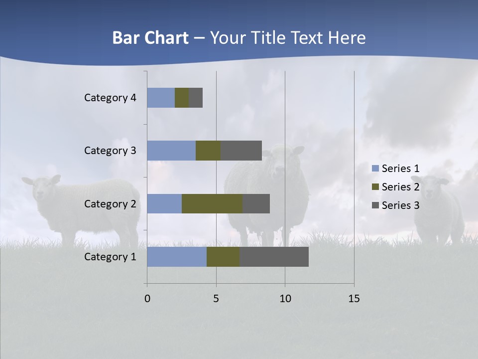 Curious Babe Grass PowerPoint Template