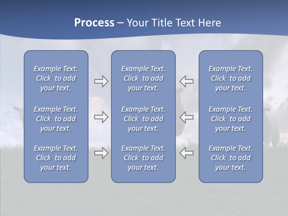 Curious Babe Grass PowerPoint Template