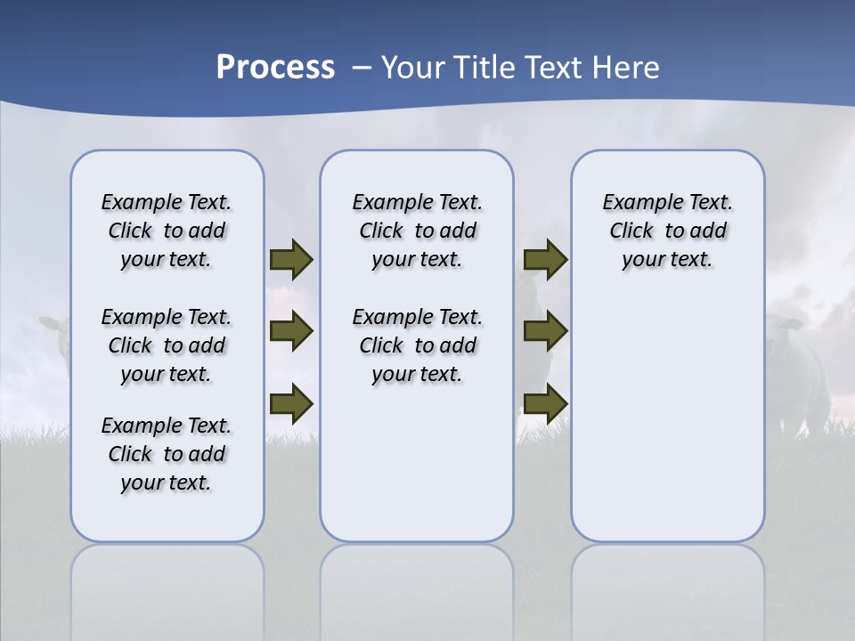 Curious Babe Grass PowerPoint Template