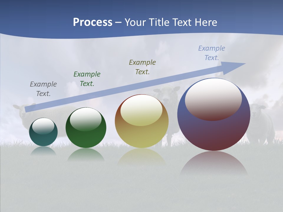 Curious Babe Grass PowerPoint Template