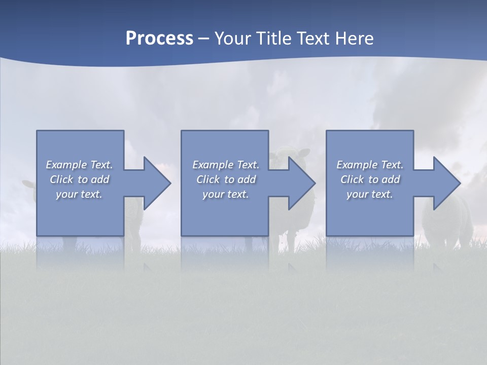 Curious Babe Grass PowerPoint Template