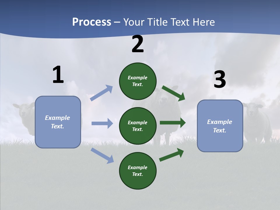 Curious Babe Grass PowerPoint Template