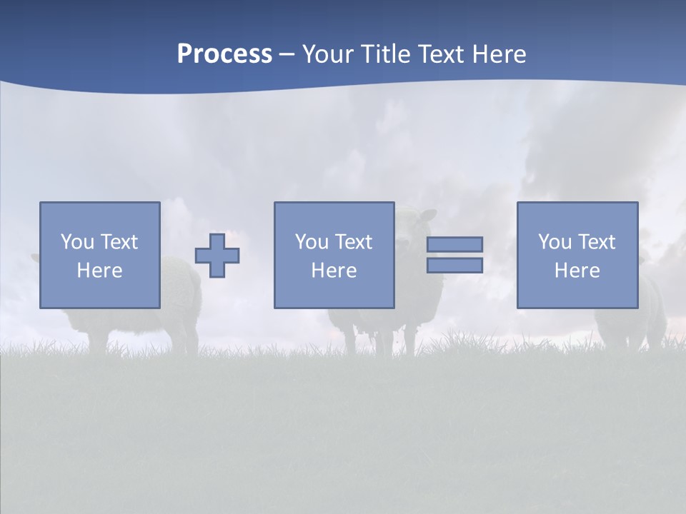 Curious Babe Grass PowerPoint Template