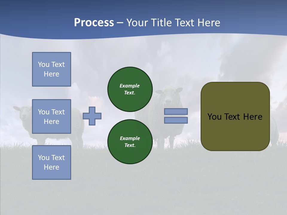 Curious Babe Grass PowerPoint Template