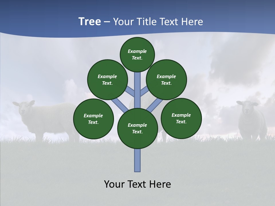 Curious Babe Grass PowerPoint Template