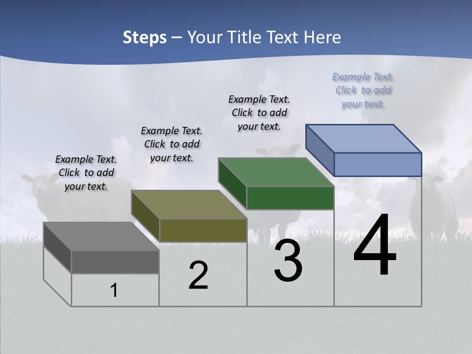 Curious Babe Grass PowerPoint Template