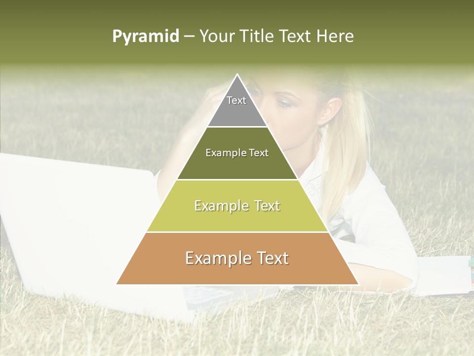 Connection Message Worker PowerPoint Template