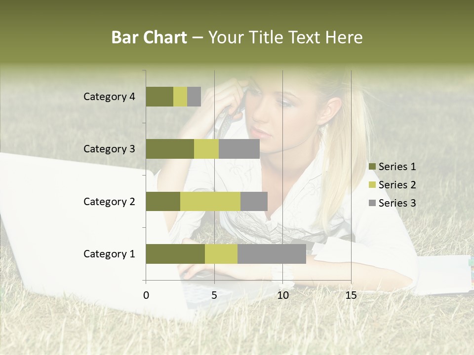 Connection Message Worker PowerPoint Template