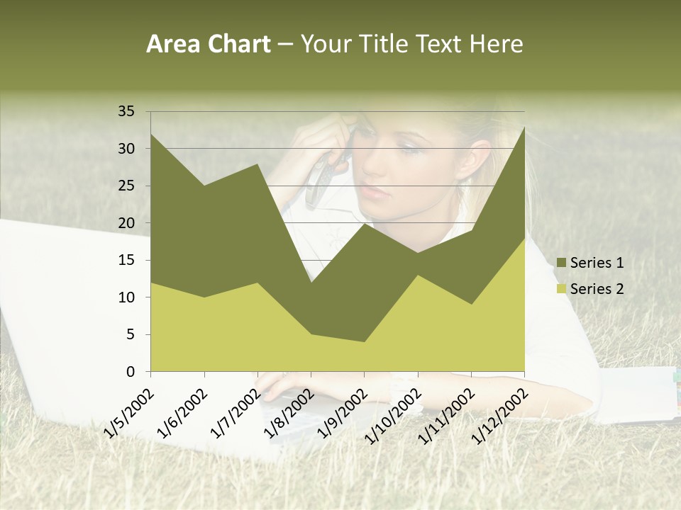 Connection Message Worker PowerPoint Template