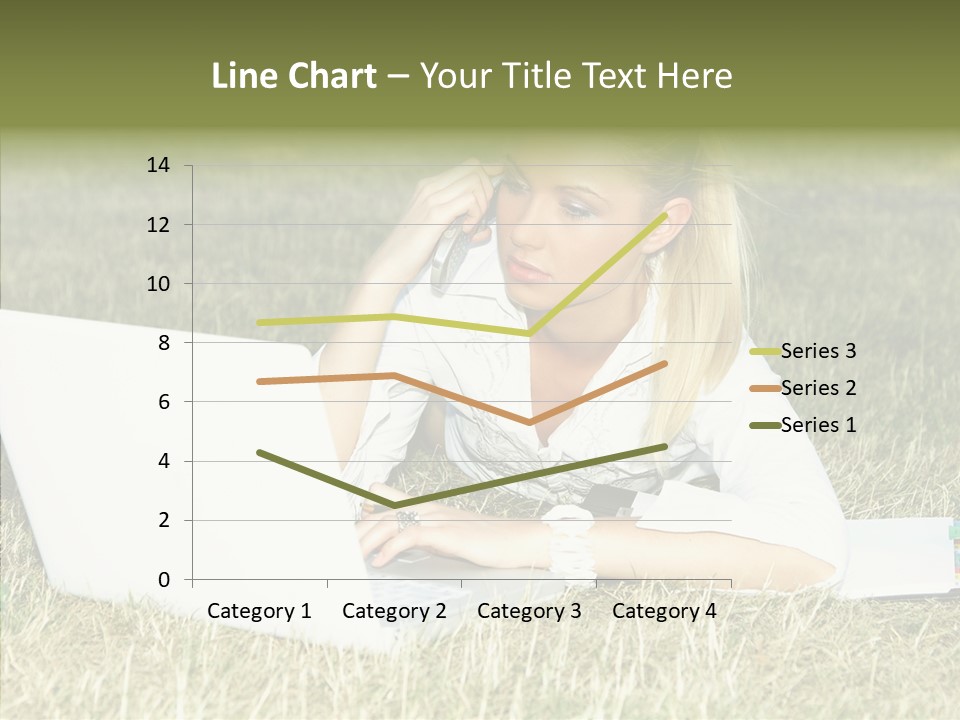 Connection Message Worker PowerPoint Template