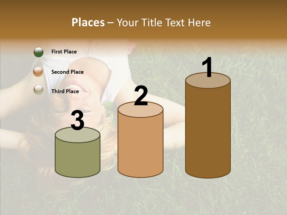 Relax Happiness Fashionable PowerPoint Template