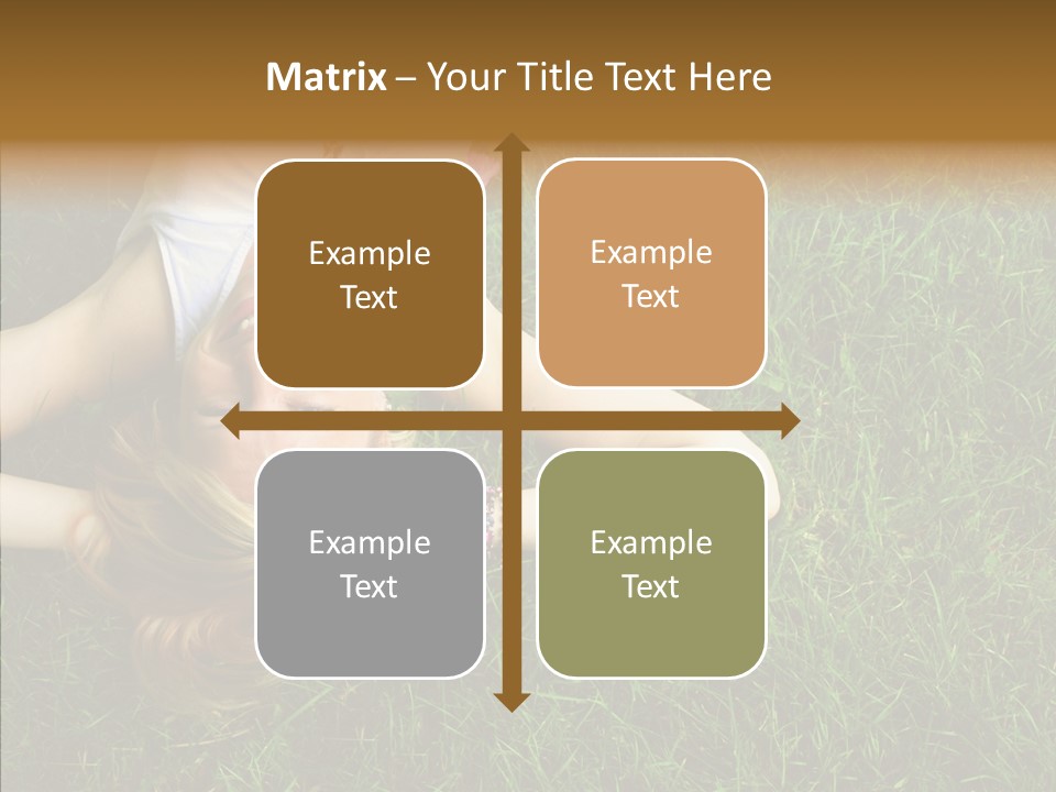 Relax Happiness Fashionable PowerPoint Template