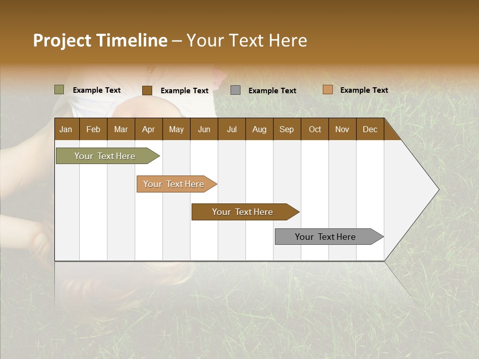Relax Happiness Fashionable PowerPoint Template