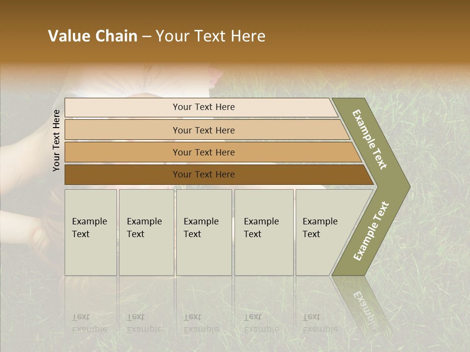 Relax Happiness Fashionable PowerPoint Template