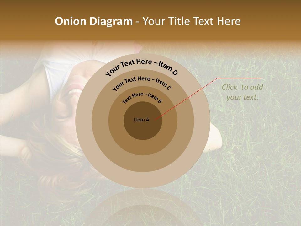 Relax Happiness Fashionable PowerPoint Template