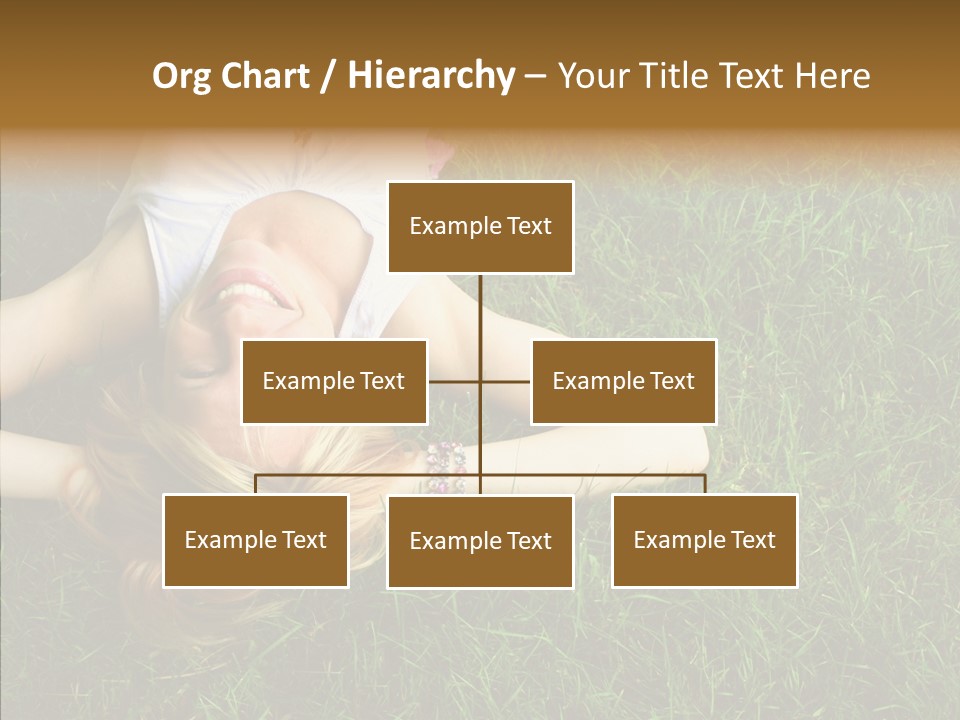 Relax Happiness Fashionable PowerPoint Template